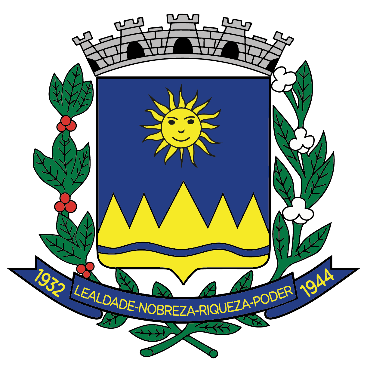 Brasão oficial da Prefeitura Municipal de Assaí