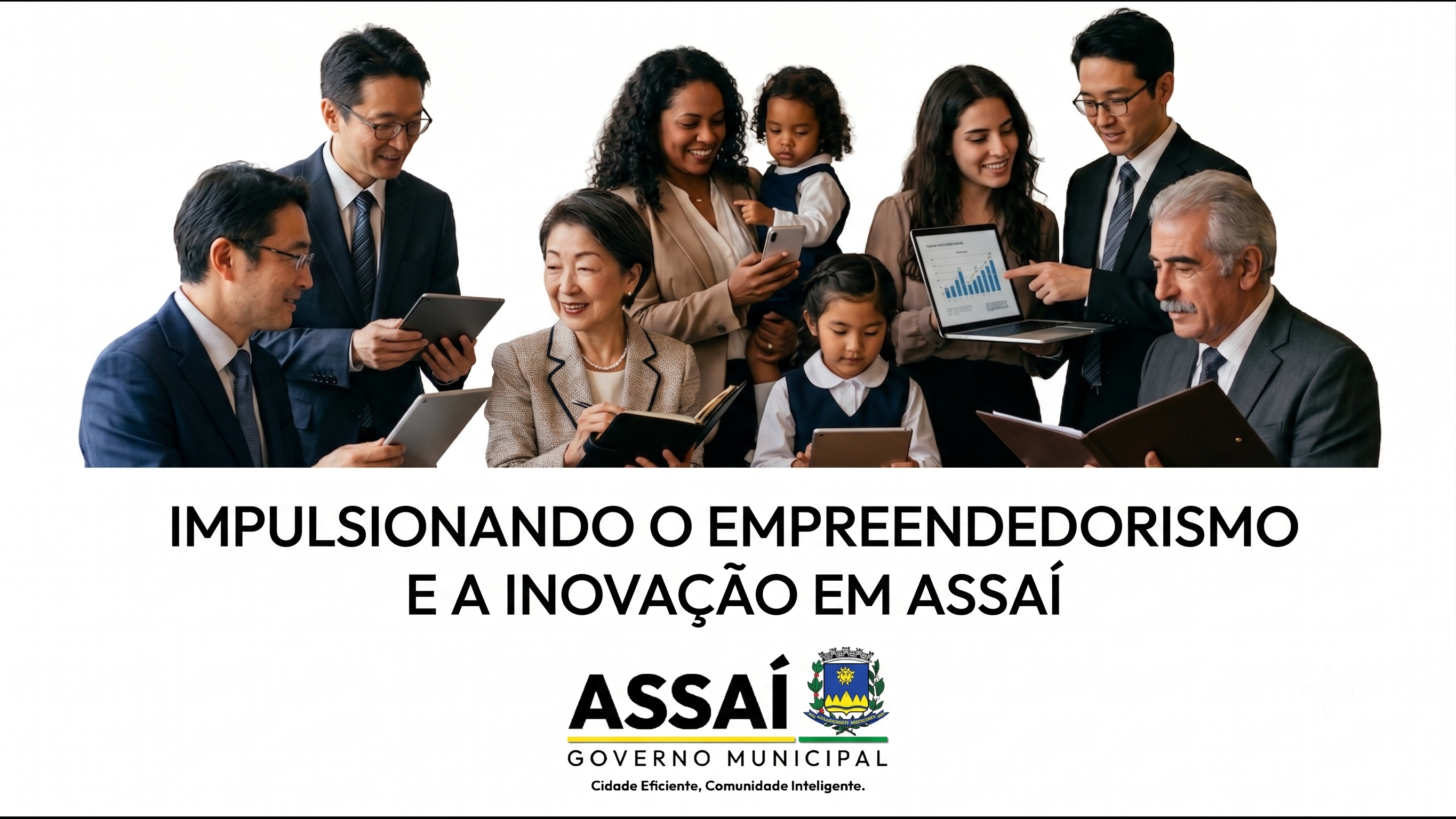 Ilustração de acesso à conta gov.assaí